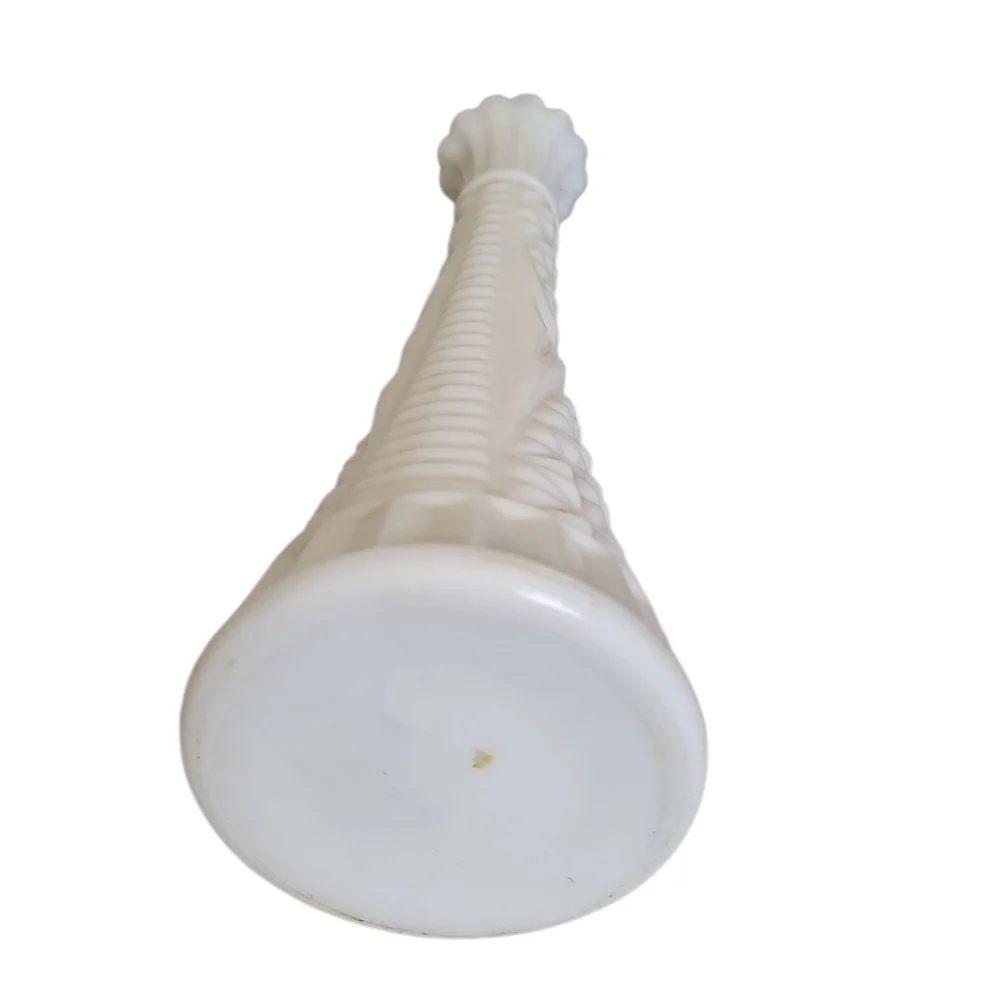 Vintage Milk Glass Bud Vase Taper